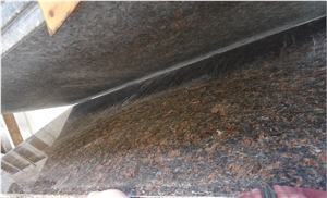 Popular Polished Tan Brown Granite Slabs & Tiles, India Brown Granite