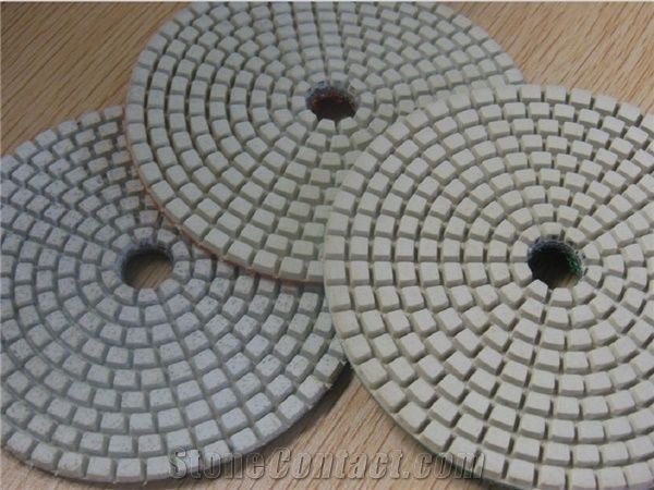 4" Wet or Dry Polishing Pads for Granite Polishing
