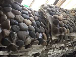 China Natural Pebble Stone, Mixed Pebbles, River Stone, Cobbles