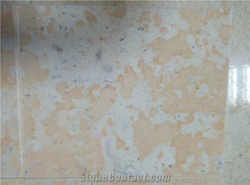 Henan Beige Limestone Slabs & Tiles, China Beige Limestone