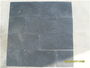 Henan Black Limestone Shell Stone, Coral Stone Honed Surface Slabs & Tiles