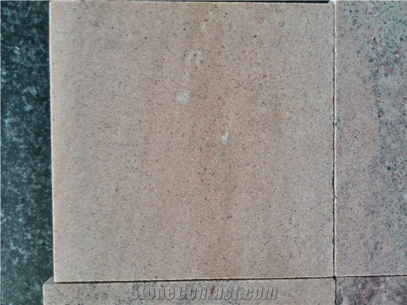 Moon Light Beige Sandstone Tiles Pattern, High Hardness Low Water Absorption Good Prices