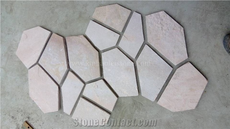 Random Slate Paving Stone, Natural Slate Walkway Pavers