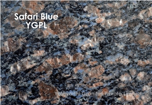Sapphire Blue Granite Tiles & Slabs, Blue Granite India Tiles & Slabs