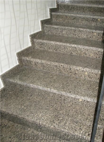 Skifiya Granite Stairs & Steps, Gold Yellow Granite Stairs & Steps