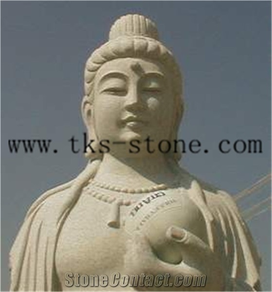 Buddha Sculptures, Grey Granite Sculpture & Statue