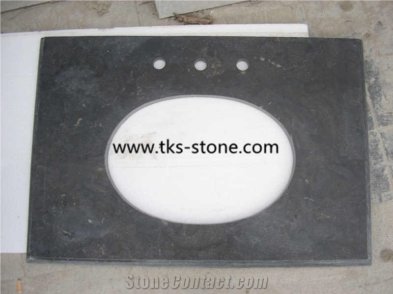 China Bluestone Bathroom Vanity Tops,Bathroom Countertops,Natural Stone Countertops