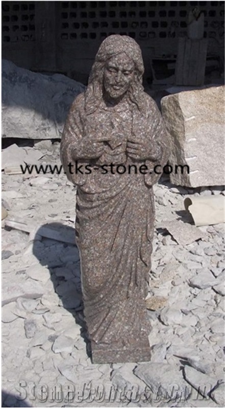 China Natural Stone Red Granite Human Sculptures&Statues,Women Sculptures,Human Caving,Western Stautes