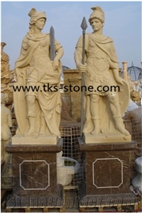 China White Granite Napoleon Sculptures,Warrior Statues,Knight Statue,White Granite Warrior Sculpture & Statue,Human Sculptures,Human Caving