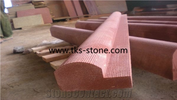 China Yellow Sandstone Moldings/Liners/Trims,Facades Tirms/Molding Decoration