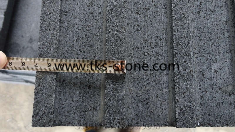 G654,Padang Dark,Sesame Black,Dark Grey,Impala Black Granite Blind Stone Pavers,Blind Paving Stone
