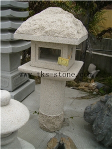 Grey Granite Japanese Lanterns,Garden Lanterns&Lamps,Lantern Sculptures,Lamps Caving