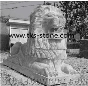 Grey Granite Lion Sculpture&Statue,Lion Animal Sculpture,Lions Caving,Lion Garden Statue,Western Statues