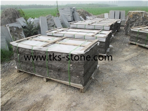 Sidestep Stone 4 Sides Natural Surface Flamed,Blue Terrace Stone with 4 Sides Natural Split