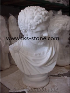 Stone Cloudy Rosa Granite Head Statues,Cloudy Rosa Granite Human Sculptures,Human Caving,Head Sculptures