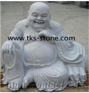 Stone Grey Granite Buddhism Sculpture & Statue,Gods Sculptures,Religious Sculptures,Human Sculptures,Human Caving