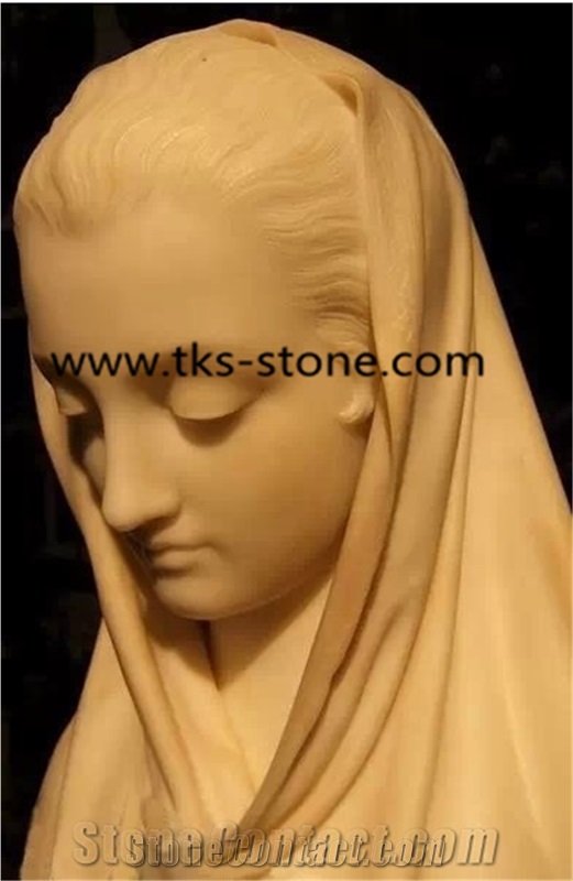 Stone Head Statues Caving,Granite Human Sculptures,Handcarved Statues,Western Sculptures