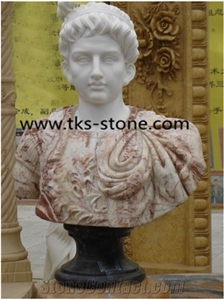 Stone Head Statues,Granite Human Sculptures,Head Sculptures Caving,Western Statues