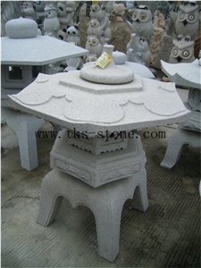 Stone Lantern Carving,Grey Granite Garden Lanterns&Lamps,Lanterns Sculptures,Japanese Lanterns,Exterior Lamps