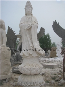 White Granite Avalokitesvara Statues/Religious Statues