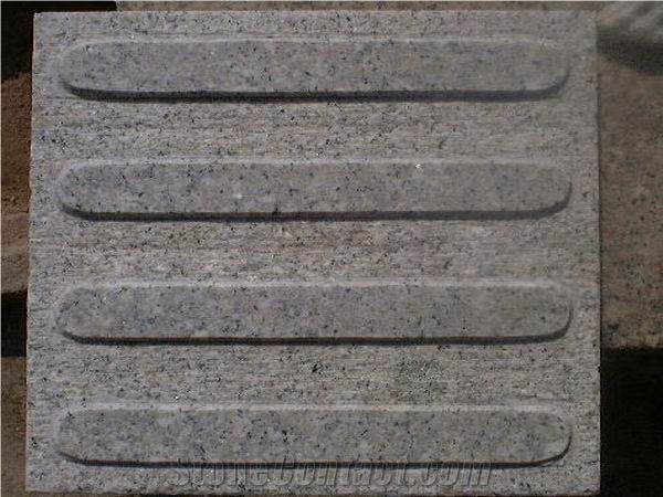 G603 China Grey Granite Paver Blind-Stone Tactile Bianco Sesame Exterior Landscaping Pavers Stone