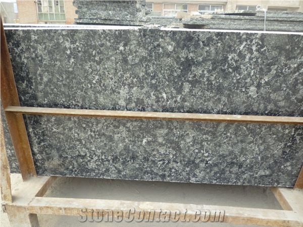Own Quarry-China Shanxi Green Granite Blocks Stocks / Ubatuba Verde Flower Green Granite Blocks