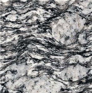 Spray White Granite,White Sea Wave Flower Granite Tiles & Slabs