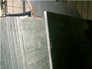 Super Thin Shanxi Black Granite Composite Fiberglass Laminted Panels