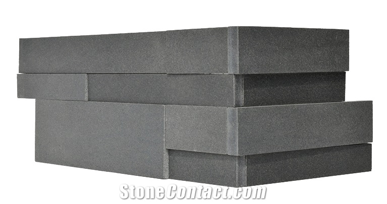 3 Dimensional Basalt Stone Veneer Made Simple, Black Slate Cultured Stone