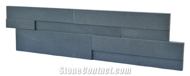 3 Dimensional Basalt Stone Veneer Made Simple, Black Slate Cultured Stone