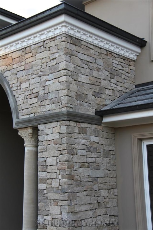 Dusky Granite Loose Wall Cladding, Brown Granite Granite Tiles & Slabs