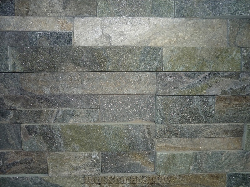 Ocean Green Stacked Stone Cultured Stone