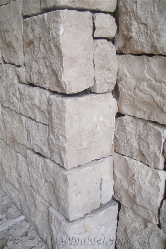 Random Design Limestone Wall Cladding