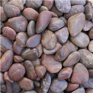 Red Polished Pebbles