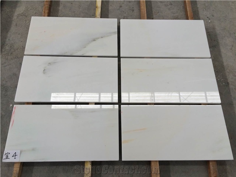 Great East Treasure White Marble Slabs & Tiles, China White Marble