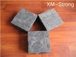 Zhangpu Black Basalt Cube Stone, Paving Stone,Flamed Zhangpu Black Cube Stone,Zhangpu Black Pavers for Sale
