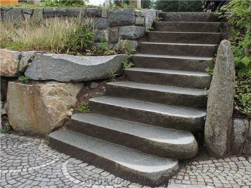 G603 Granite Stairs & Steps, China Grey Granite