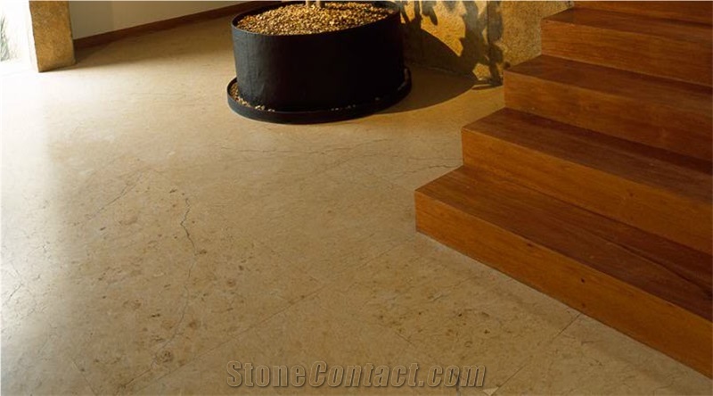 Riviera Beige Arena Floor Tiles, Beige Limestone Mexico Tiles & Slabs