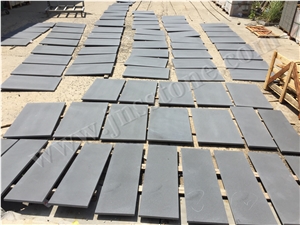 Hainan Grey Basalt Honed Tiles & Slabs / Inca Grey / Basaltina / Basalto / Bazalt for Walling Cladding