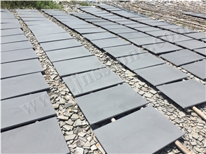 Hainan Grey Basalt Honed Tiles & Slabs / Inca Grey / Basaltina / Basalto / Bazalt for Walling Cladding