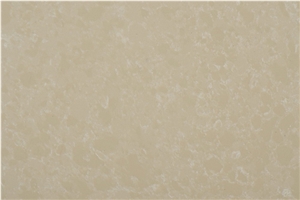 Beige Color Quartz Stone Tile & Slab Size 3200x1600mm, 3000 X 1400mm