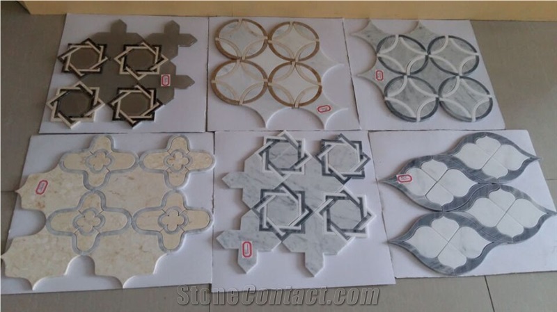 Waterjet Marble Mosaic High Quality Carftsmanship