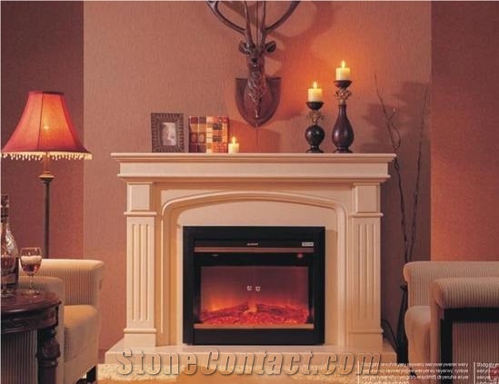 China White Jade Marble Fireplace on Sale-Best Quality,Factory Prices