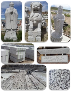 New Granite, Inner Mongolia White Granite Sculpture & Statue