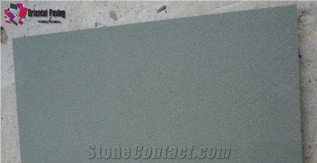 China Green Sandstone for Sale Slabs & Tiles, Green Wooden Sandstone