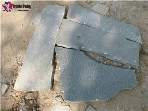 Landscaping Gneiss Stone Flagstone, Gneiss Flagstone, Irregular Flagstones, Grey Gneiss Stone, Paving Gneiss Stone