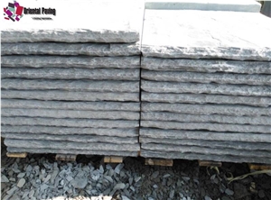 Natural Slate Flooring, China Black Slate Slabs & Tiles