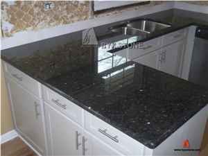 Blue Pearl Granite Kitchen Countertops, Blue Granite Kitchen Worktops