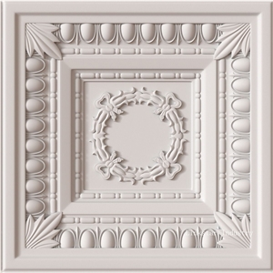 3d Decor Stone Interior Relief Design Panels, White Quartzite Relief Design