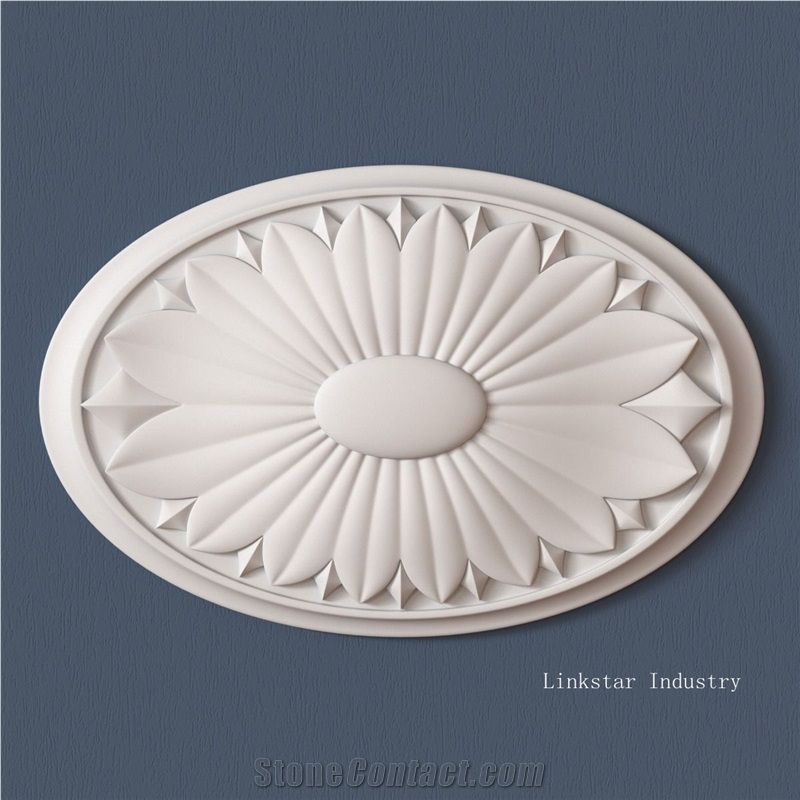 3d Decorative Stone Engravings Tile Cladding, White Limestone Engravings